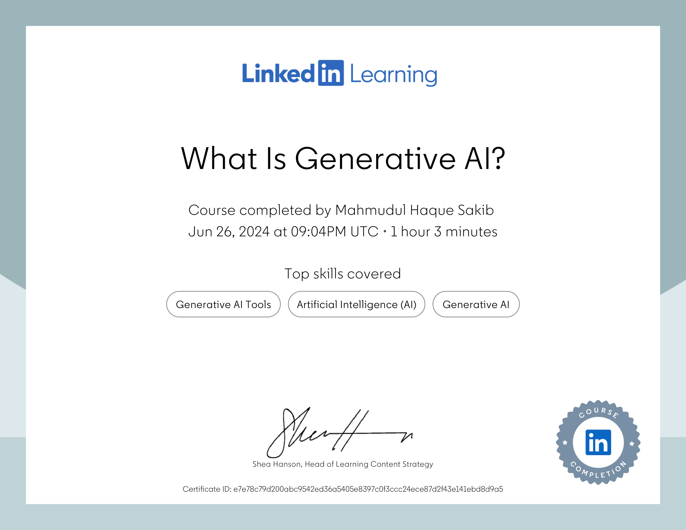 What Is Generative AI?
